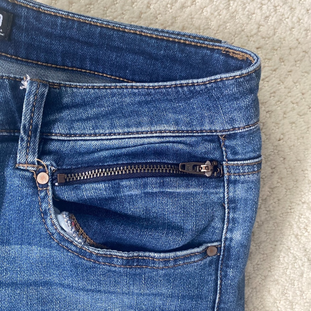Design Lab MultiShade Patchwork Jeans (RARE) - Picture 6 of 6